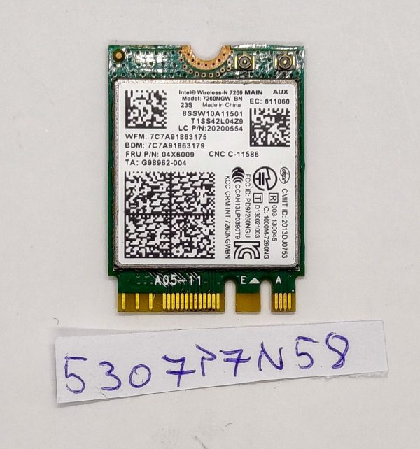 Lenovo ThinkPad L540 Brezžični modul 7260NGW - Originalna nadomestna del. - rabljeno