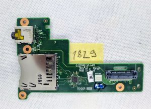 Lenovo ThinkPad T460S SD čitalnik kartic, avdio priključek, plošča NS-A423, zamenjava - rabljeno