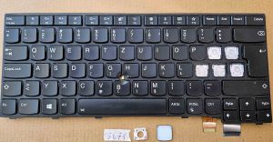 Lenovo ThinkPad T470S tipkovnica FRU 01EN707 – Originalni del za zamenjavo prenosnika - rabljeno