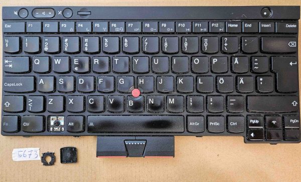 Tipkovnice Lenovo ThinkPad T530 CS1285 – Originalni nadomestni deli za prenosnike - rabljeno
