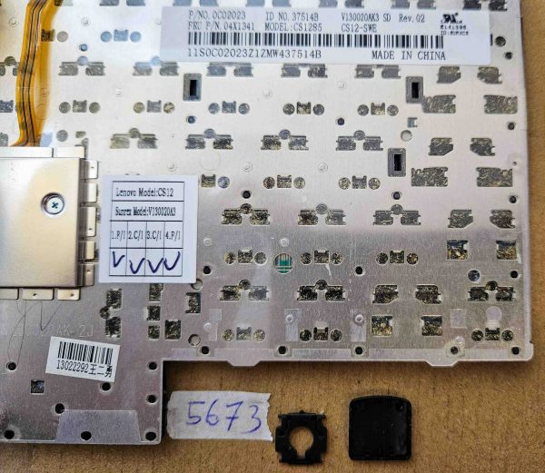 Tipkovnice Lenovo ThinkPad T530 CS1285 – Originalni nadomestni deli za prenosnike - rabljeno - Image 3