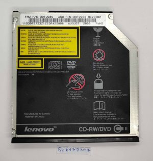 Lenovo ThinkPad T61 CD-RWDVD pogon FRU 39T2685 - Pristen rabljen nadomestni del - rabljeno