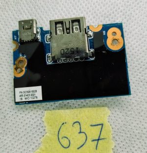 Lenovo ThinkPad X1 Carbon 3. generacija USB in mini ethernet RJ45 plošča SC50A10028 - rabljeno