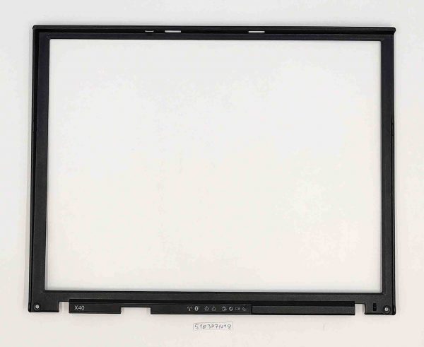 Lenovo ThinkPad X40 LCD okvir – Originalni nadomestni okvir za zaslon prenosnika - rabljeno