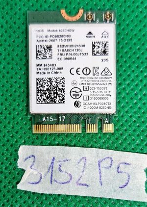 Lenovo Thinkpad 13 20GJ 20GK L560 T460 X260 WiFi brezžična kartica 00JT532 Del za prenosnike - rabljeno