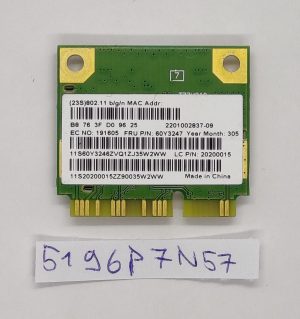 Lenovo Thinkpad L530 WLAN brezžični kartični adapter 60Y3247 – 802.11 a/b/g/n - rabljeno