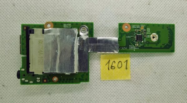 Lenovo Thinkpad L540 USB avdio bralnik SD kartic plošča 04X4865 - rabljeno - Image 2