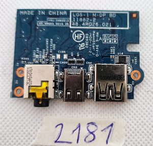 Lenovo Thinkpad X1 Carbon Gen 1 USB Audio IO Board 55.4RQ03.021 04W3912 - Originalna zamenjava delov - rabljeno