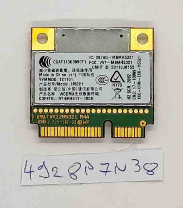 Lenovo Thinkpad X230 W530 T430 T430s 3G kartica 60Y3297 - WWAN mobilni širokopasovni internet - rabljeno - Image 2