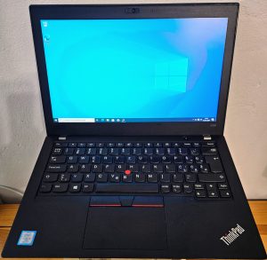 Lenovo ThinkPad X280: i5-8350U, 8GB, 256GB NVMe, FHD, Win10