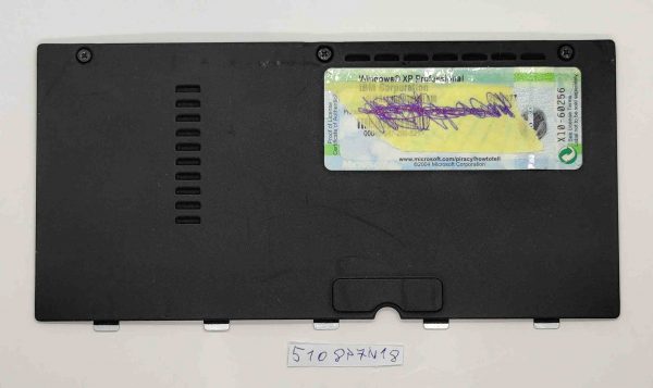 Lenovo Thinkpad X40 Zadnja vrata HDD – Originalna nadomestna del za pokrov predala trdega diska - rabljeno