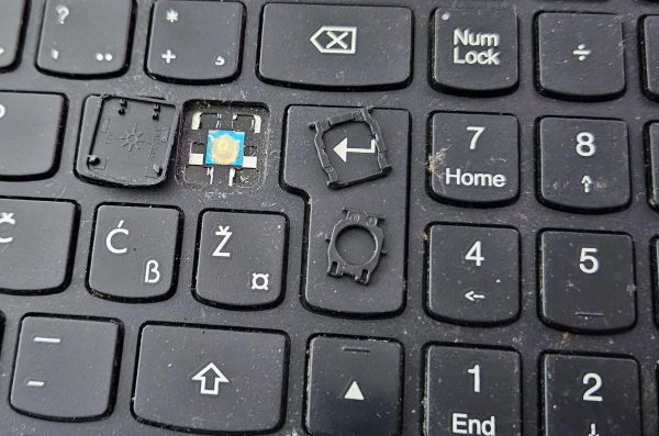 Lenovo Z50-70 75 G50-30 G50-45 G50-80 G50-70 B50 Enojni tipkovnični gumb - 25214749 - rabljeno - Image 2