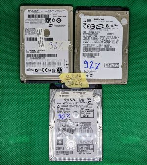 VELIKO 3 x MHZ2320BH Fujitsu 320GB prenosni trdi disk 2.5 5400 RPM notranji HDD - Prave fotografije - rabljeno