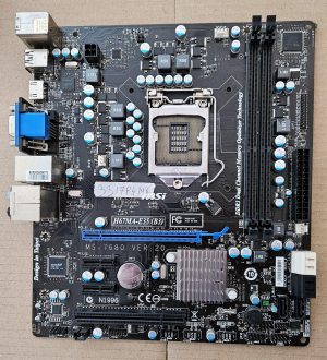 MSI H67MA-E35 (B3) matična plošča MS-7680 Ver 2.0 1155 DDR3 F53 - Pravi OEM, testirano, hitra dostava! - rabljeno