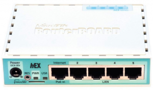 Mikrotik hEX RB750Gr3 – 5-portni Gigabit usmerjevalnik