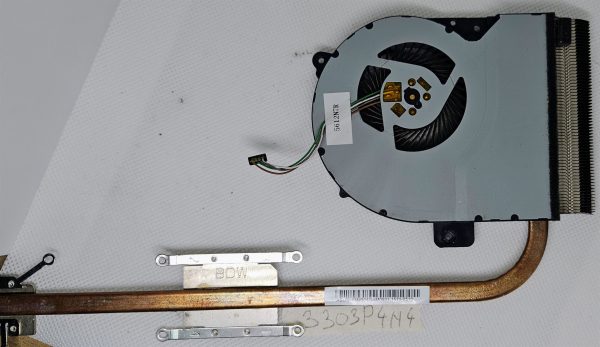 CPU ventilator s hladilnikom za Asus X550L 13N0-Q7A0201 | Originalni nadomestni deli za prenosne računalnike - rabljeno