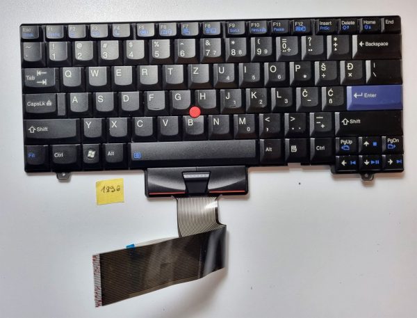 45N2353 ZA Lenovo Thinkpad SL410 510 L420 L412 L520 brez zaščitne plošče za tipkovnico s svetlom. - rabljeno