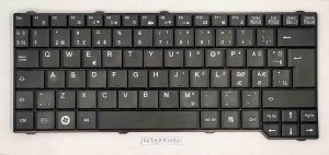 Nordijska tipkovnica za Fujitsu Siemens V6515 V6535 V6555 - črna, OEM 9J.N0N92.G1K - rabljeno