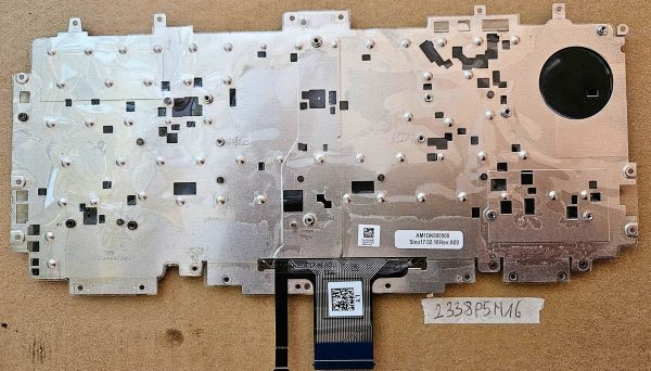 OEM Dell Latitude E5270 E7270 prenosnik skandinavska osvetljena tipkovnica HUA01 2VGH0 - rabljeno - Image 2