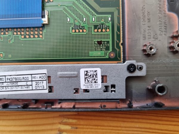OEM Dell Latitude E5480 prenosni računalnik, podloga za dlan, sledilna plošča, ameriška/angleška tipkovnica HUI09 A16721 - rabljeno - Image 4