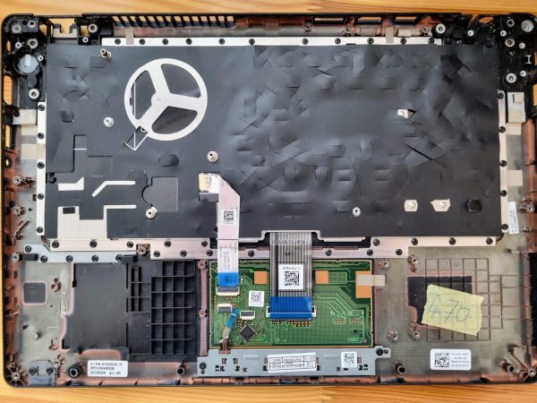 OEM Dell Latitude E5480 prenosni računalnik, podloga za dlan, sledilna plošča, ameriška/angleška tipkovnica HUI09 A16721 - rabljeno - Image 2