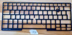 OEM Dell Latitude E7450 okvir UK tipkovnice obroba mrežastega pokrova HRW2N 0HRW2N - rabljeno