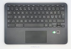 OEM Rezervni deli za prenosni računalnik HP Chromebook 11A G8 EE: Palmrest, touchpad in tipkovnica. - rabljeno
