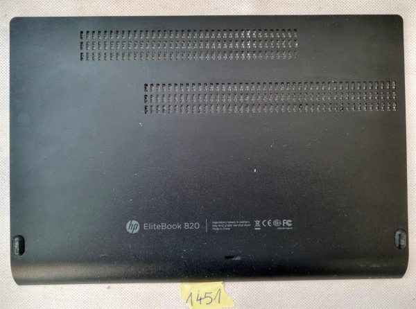 OEM HP EliteBook 820 G1 pokrov zadnje plošče 761780-001 781836-001 - rabljeno