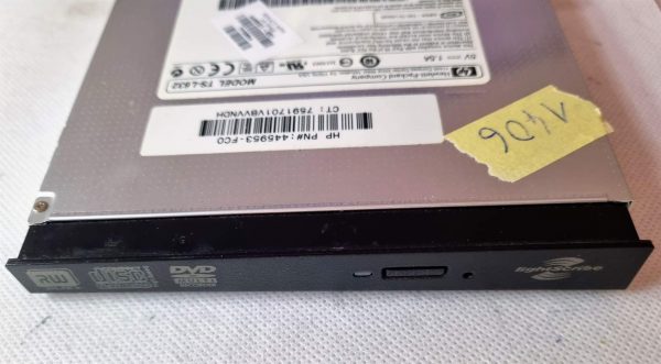 OEM HP Lite-On TS-L632NHPMH CD DVD ponovno zapisljivi pogon 445953-FC0 C1-Y3-q2 - rabljeno - Image 2