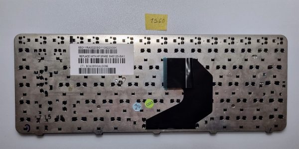 OEM HP tipkovnica združljiva z 697530-BA1, 698694-BA1, 646125-BA1 Prenosni računalnik - rabljeno - Image 2