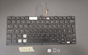 Tipkovnica SW Dell Latitude 14 Rugged E5404 7404 Švica 0JVMMH Posamezna tipka | OKNJ-1A1UK03 | Britanska postavitev | Delni deli prenosnikov - rabljeno