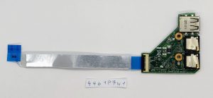 Originalna ASUS Eee 1225B 1225C USB avdio priključna plošča s kablom 60-0a3lau1000-c01 - rabljeno