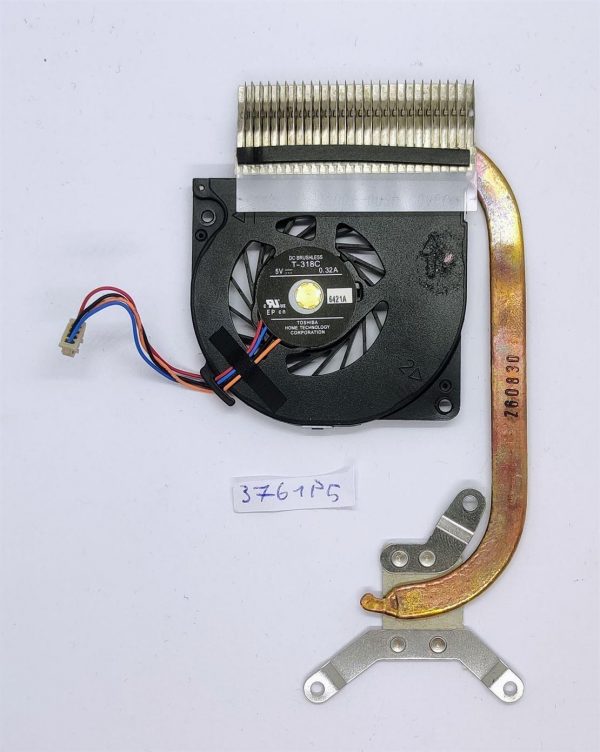 Originalni Fujitsu LifeBook S936 prenosni računalnik CPU hladilni ventilator s hladilnikom - pristna nadomestna del. - rabljeno