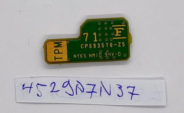 Originalna Fujitsu LifeBook S936 prenosna računalnika TPM modulna plošča CP693570-Z5. - rabljeno