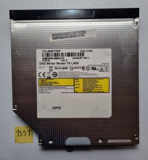 Originalna pristna HP Pavilion G60-119OM prenosni računalnik DVD-RW pogon 498479-001 TS-L633 - rabljeno