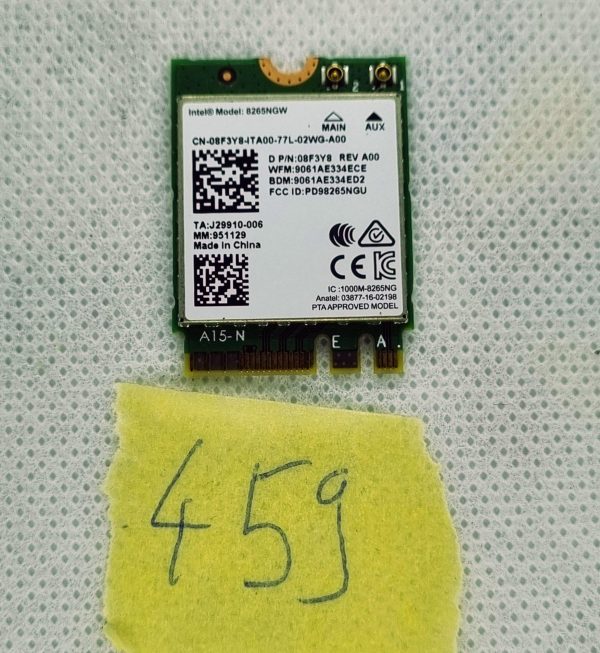 Original Intel 8265NGW Dual Band Wireless-AC Bluetooth 4.2 WiFi kartica - rabljeno