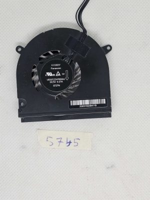 Panasonic UDQFTER01DS1 prenosni računalnik CPU hladilni ventilator 5V 0.26A E233037 | Originalna zamenjava - rabljeno