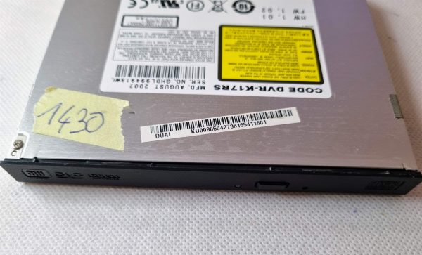 Pioneer DVR-K17RS DVD-R/RW prenosni IDE prenosni računalnik. - rabljeno - Image 2