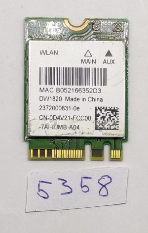 Modul WLAN Precision 5520 DW1820 0D4V21 – Originalna zamenjava Del. - rabljeno