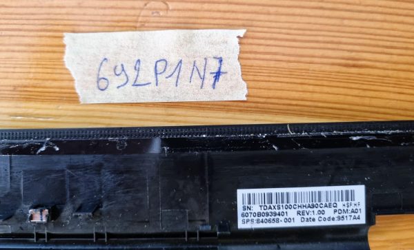 ProBook 640 G2 G3 okvir zaslona LCD 840658-001 HP 14,0" - rabljeno - Image 3