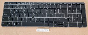 Zamenjava osvetljenega tipkovnica za prenosnik HP ZBOOK 15 G3, ZBOOK 17 G3, 15U G3 - Originalna OEM. - rabljeno