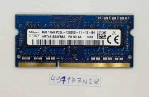 SK Hynix PC3L-12800S DDR3L 4GB prenosni pomnilnik HMT451S6AFR8A-PB 1Rx8 RAM - rabljeno
