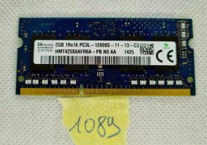 SK hynix HMT425S6AFR6A-PB 2GB PC3L-12800 1600Mhz DDR3L 204Pin SO-DIMM - rabljeno