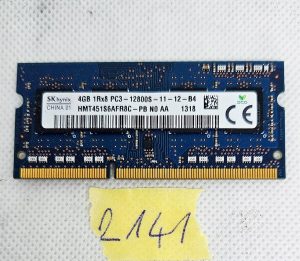 SKhynix 4GB 1Rx8 PC3L-12800S prenosni RAM HMT451S6AFR8A-PB - Nadgradnja z visoko zmogljivostjo! - rabljeno