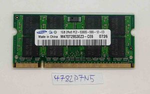 Samsung 1GB DDR2 PC2-5300S 667MHz pomnilnik za prenosnik Fujitsu Siemens Esprimo V5515 - rabljeno