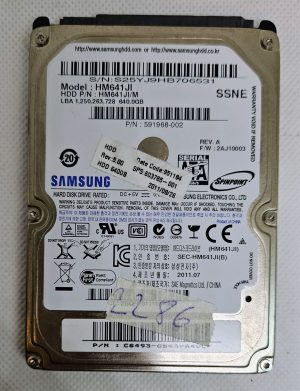 Samsung ST640LM000 HM641JI REV.A 640GB 2,5" SATA trdi disk HDD - Pristen in zanesljiv prostor za shranjevanje! - rabljeno