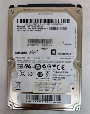 Samsung SpinPoint M8 ST750LM022 750GB 2.5" SATA II prenosni trdi disk - Trdi disk z visoko kapaciteto shranjevanja - rabljeno