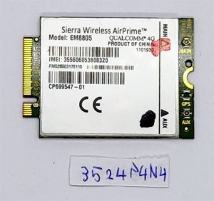 Sierra AirPrime EM8805 Qualcomm 4G HSPA+ CP699547-01 mobilna širokopasovna mini PCI Express kartica - rabljeno
