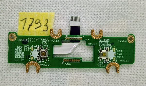 TOSHIBA SATELLITE PRO U400 PRAVO GUMBNO POLJE TOUCHPAD - Zamenjajte in obnovite! - rabljeno - Image 2
