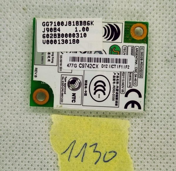 MODUL MODEM TOSHIBA V000130180 - rabljeno